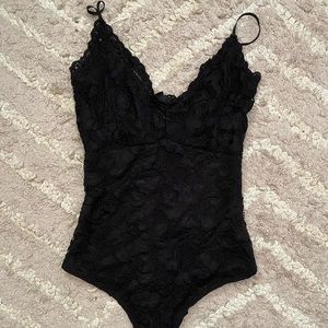 Windsor Black Lace Bodysuit